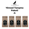 Varona Coffee Yöresel Tanışma Paketi 3 Colombia Uganda Rwanda Peru