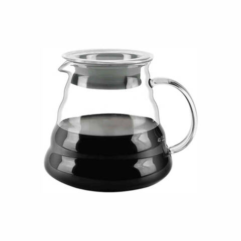 EPINOX Cam Drip Kahve Servis Sürahisi - Drip Coffee Server - 600 ml - Isıya Dayanıklı Borosilikat Cam, Çok Renkli