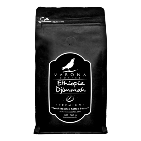 Varona Coffee Ethiopia Djimmah 500 gr taze kavrulmuş çekirdek kahve
