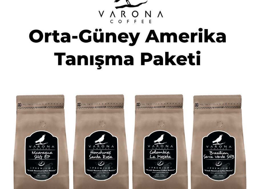 Varona Coffee Orta ve Güney Amerika kahve tanışma paketi